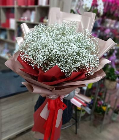 Букет цветов из: Гипсофила в Рыбинске