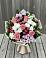 Букет цветов из: Альстромерии, Гвоздики, Розы и Хризантемы в Рыбинске