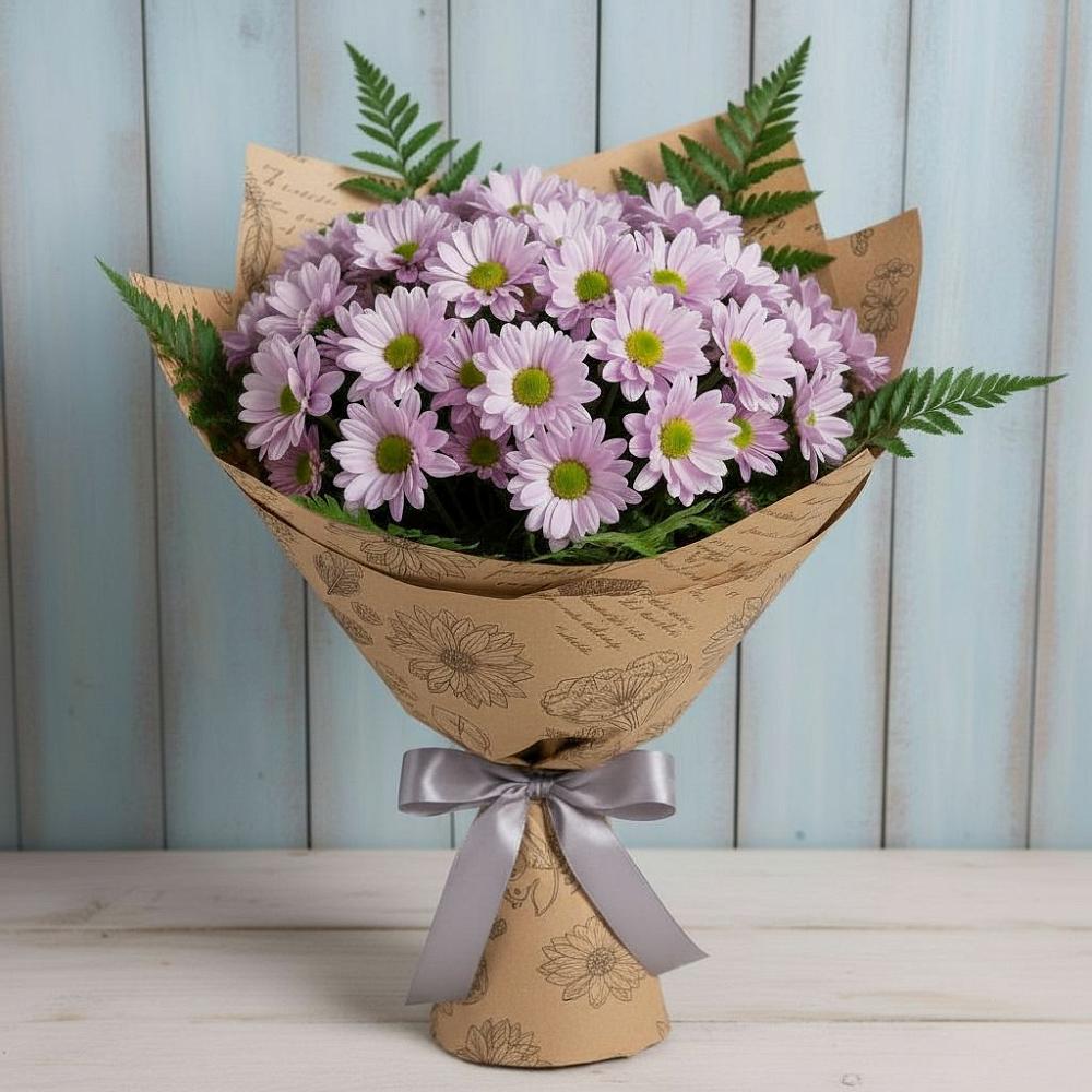 Букет цветов из: Хризантемы в Рыбинске
