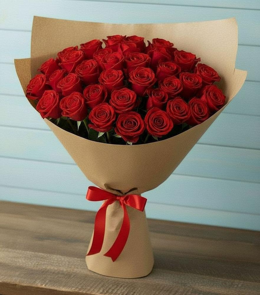 Букет Красные розы Милано в Рыбинске