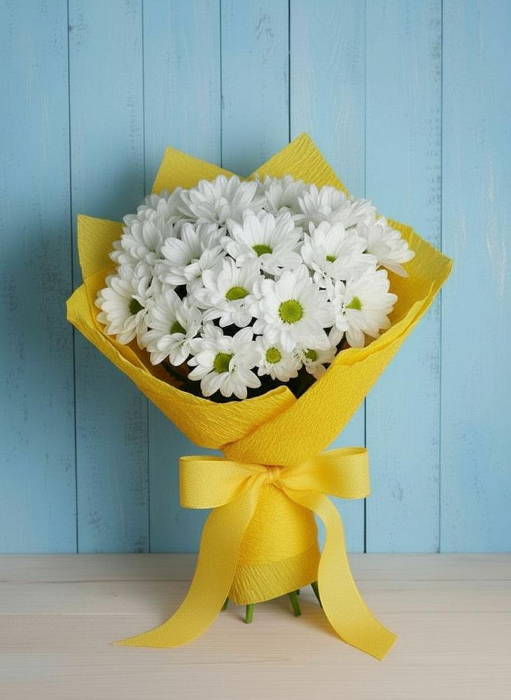 Букет цветов из: Хризантемы в Рыбинске