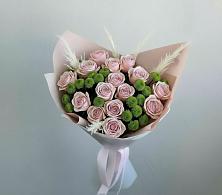 Букет цветов из:  Розы и Хризантемы #REPLACE_PRED# Рыбинске