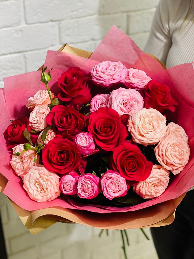 Букет цветов из: Розы в Рыбинске