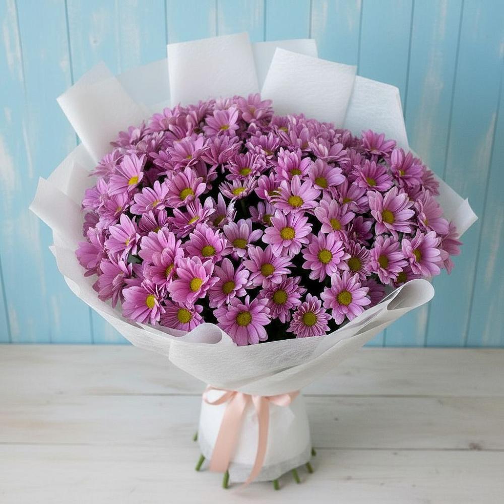 Букет цветов из: Хризантемы в Рыбинске