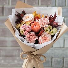 Букет цветов из:  Гвоздики, Хризантемы и Розы #REPLACE_PRED# Рыбинске